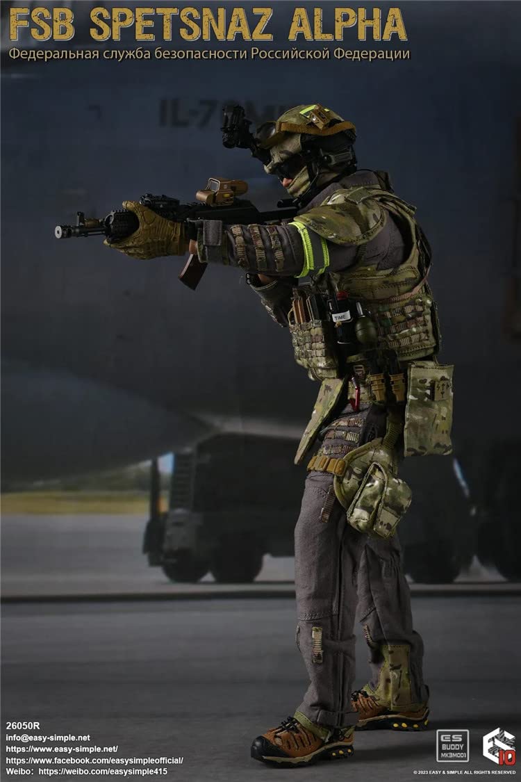 Amazon | 「AC」 EASY&SIMPLE ES 26050R FSB Spetsnaz ALPHA 1/6
